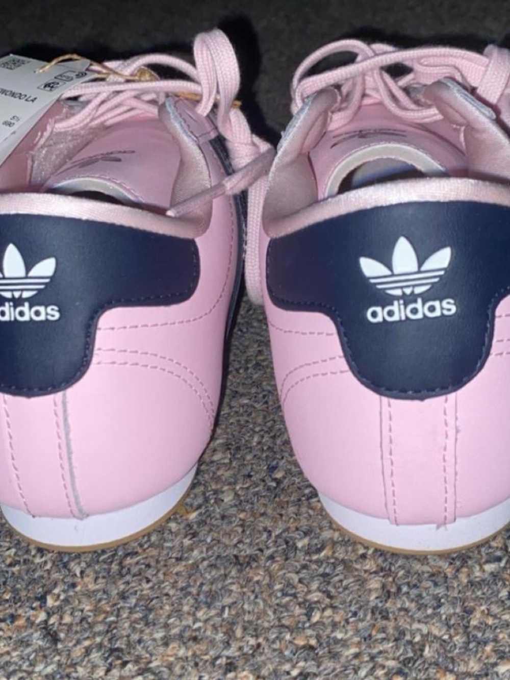 Pink Adidas Taekwando Shoes - Picture 2 of 3
